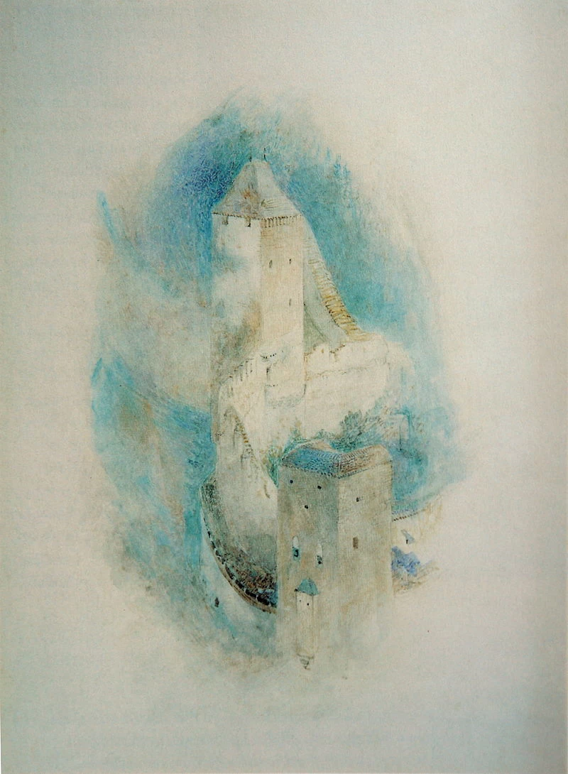 Torri di Friburgo, 1854